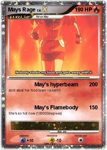 Pokemon Mays Rage