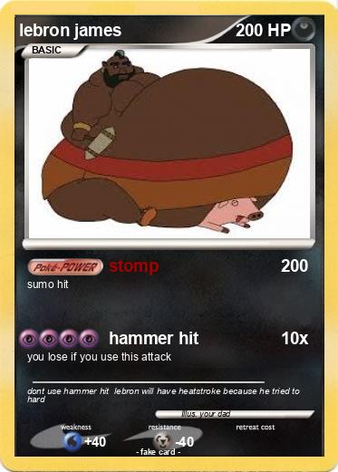 Pokemon lebron james
