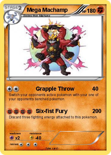 Pokemon Mega Machamp
