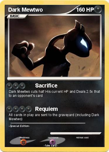 Pokemon Dark Mewtwo