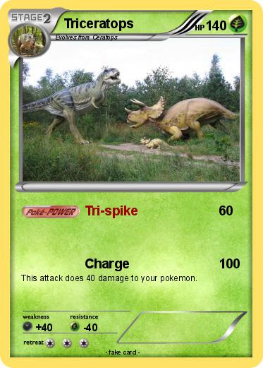 Pokemon Triceratops