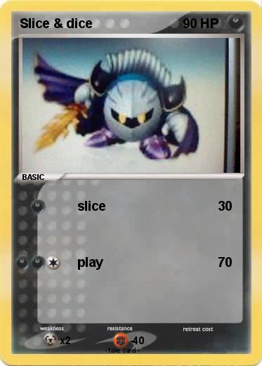 Pokemon Slice & dice