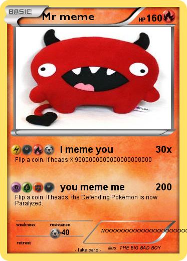 Pokemon Mr meme