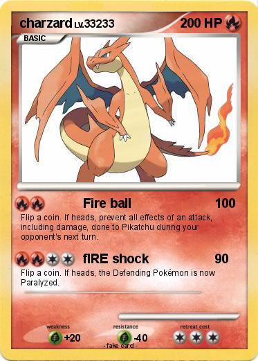 Pokemon charzard