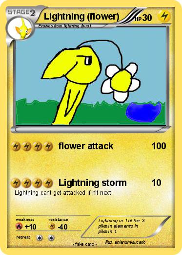 Pokemon Lightning (flower)