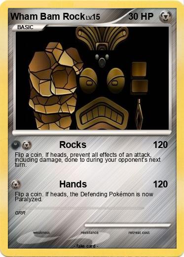 Pokemon Wham Bam Rock