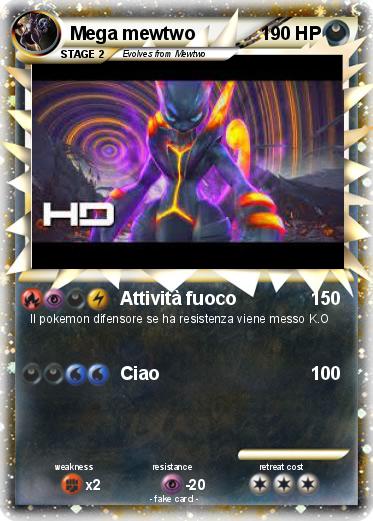 Pokemon Mega mewtwo