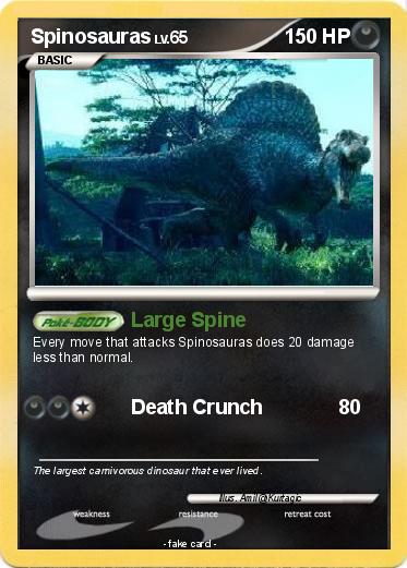 Pokemon Spinosauras