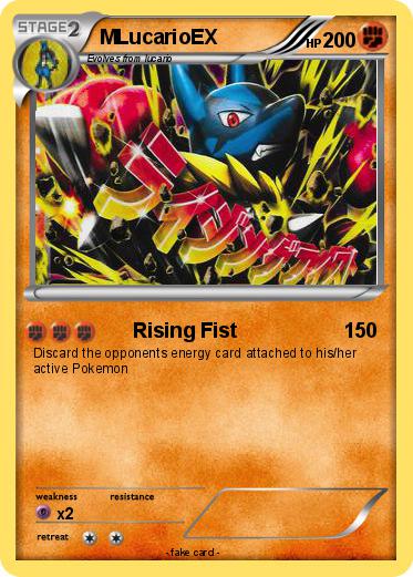 Pokemon MLucarioEX