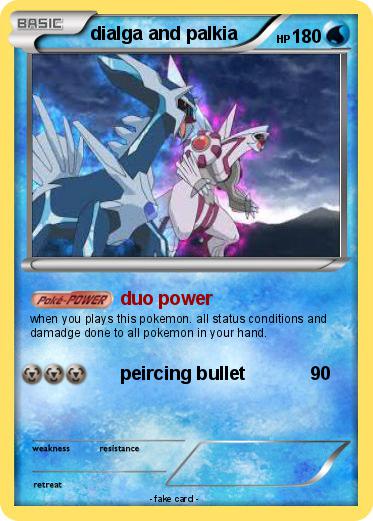 Pokemon dialga and palkia