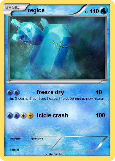 Pokemon regice