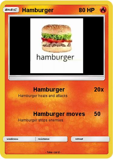 Pokemon Hamburger