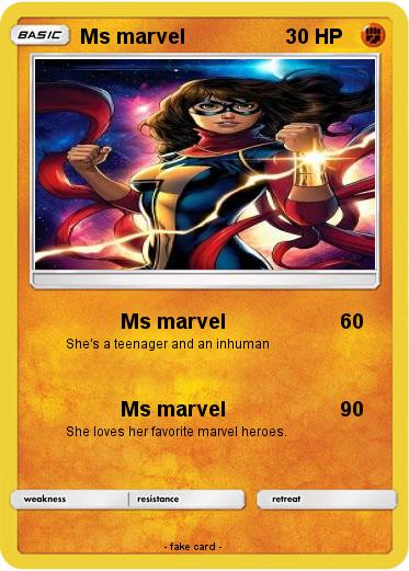 Pokemon Ms marvel