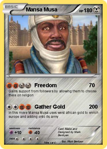 Pokemon Mansa Musa