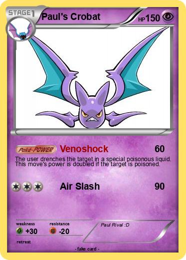 Pokemon Paul's Crobat
