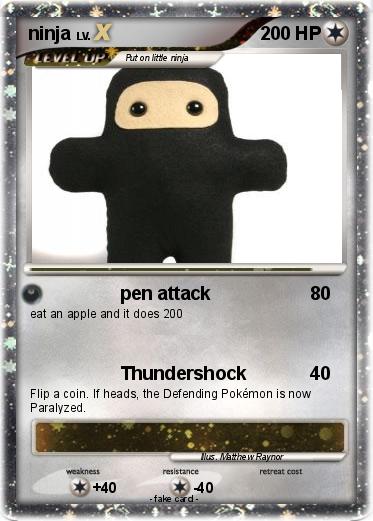 Pokemon ninja