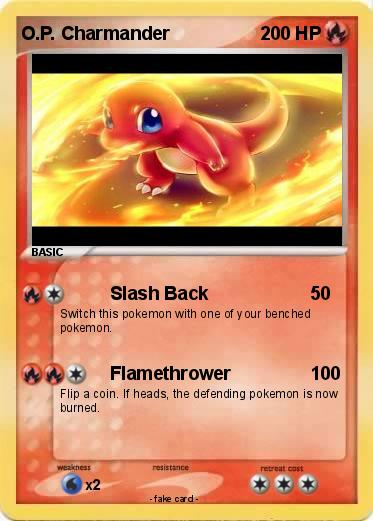 Pokemon O.P. Charmander