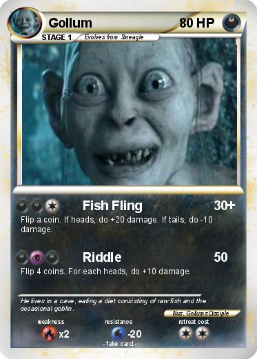 Pokemon Gollum