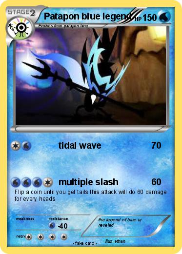 Pokemon Patapon blue legend