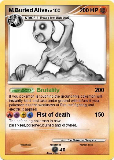 Pokemon M.Buried Alive