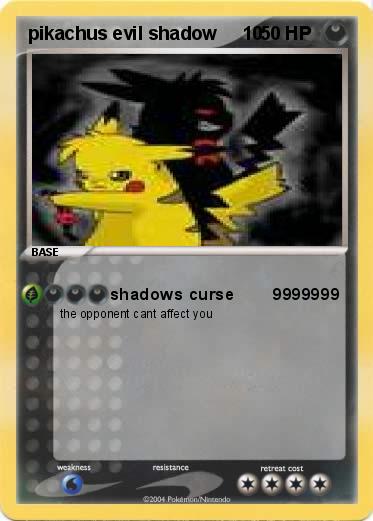 Pokemon pikachus evil shadow     10