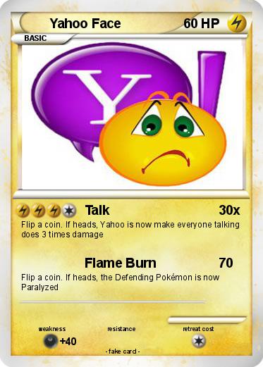 Pokemon Yahoo Face