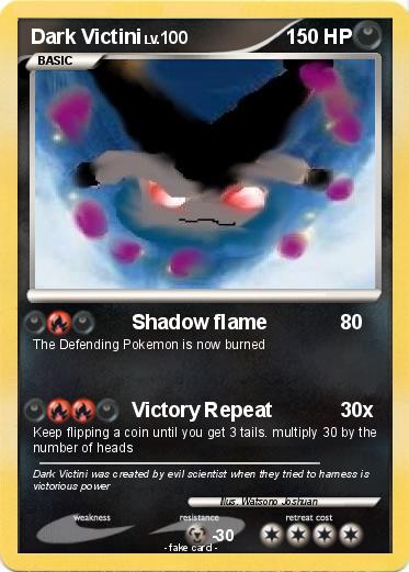 Pokemon Dark Victini