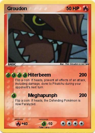 Pokemon Groudon