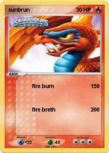 Pokemon sunbrun