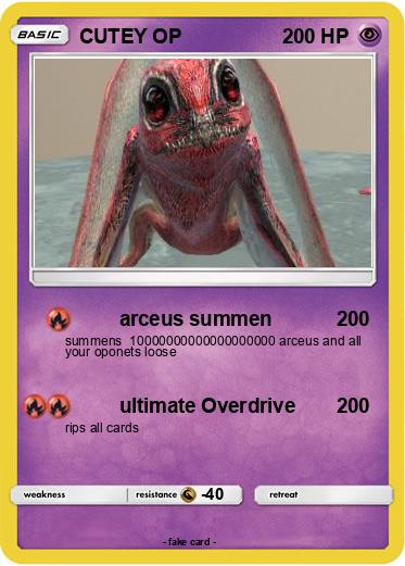 Pokemon CUTEY OP