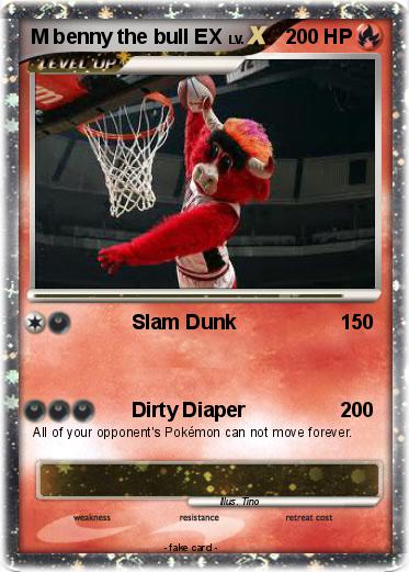 Pokemon M benny the bull EX