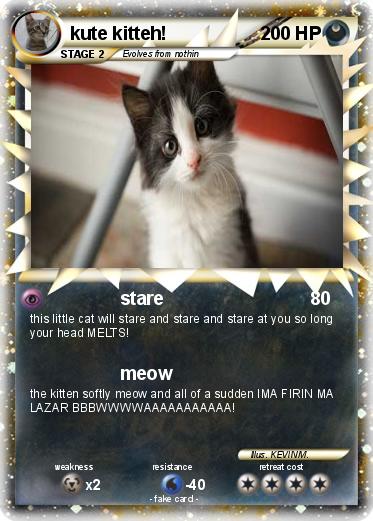 Pokemon kute kitteh!