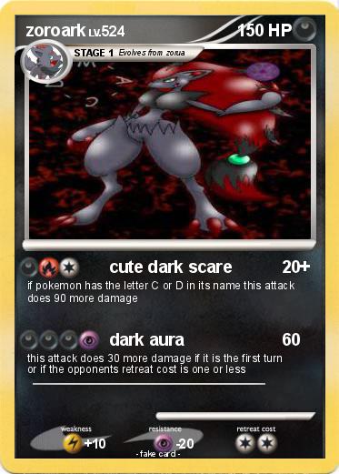 Pokemon zoroark