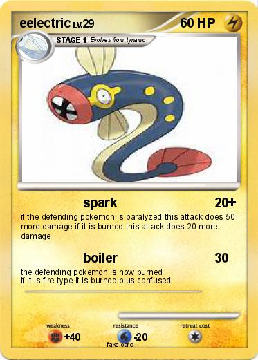 Pokemon eelectric
