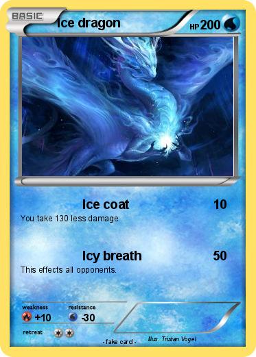 Pokemon Ice dragon