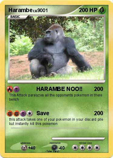 Pokemon Harambe
