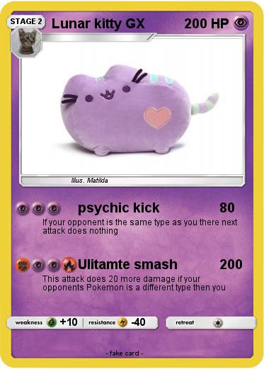 Pokemon Lunar kitty GX
