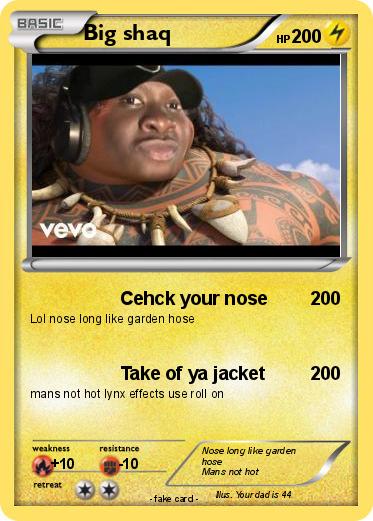 Pokemon Big shaq