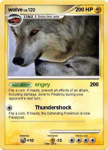 Pokemon wolve
