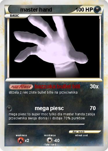 Pokemon master hand