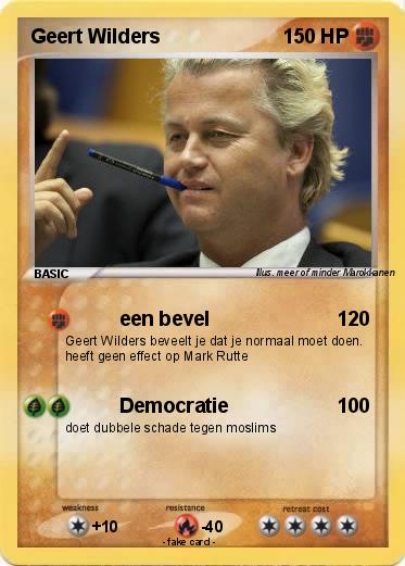 Pokemon Geert Wilders