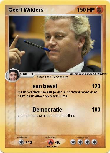 Pokemon Geert Wilders