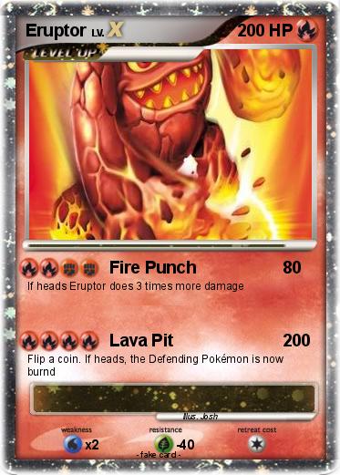 Pokemon Eruptor