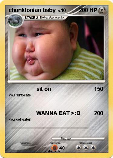 Pokemon chunklonian baby