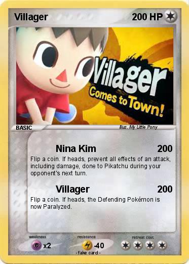 Pokemon Villager