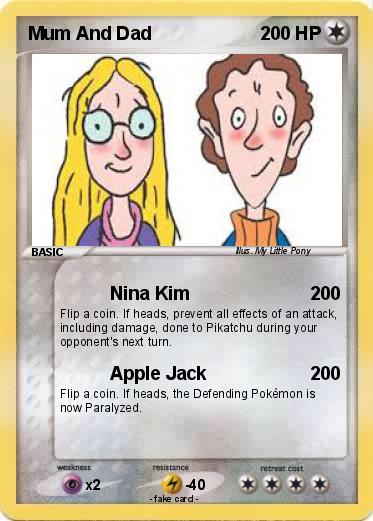 Pokemon Mum And Dad