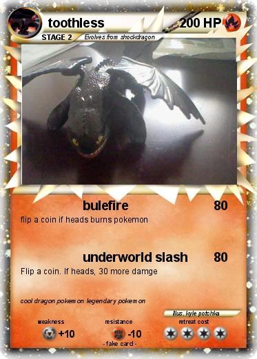 Pokemon toothless