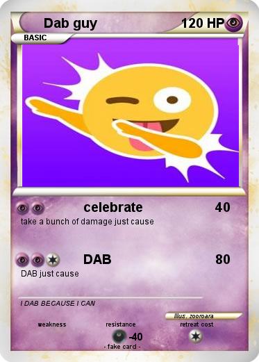 Pokemon Dab guy