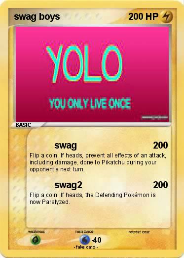 Pokemon swag boys