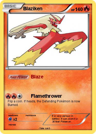 Pokemon Blaziken